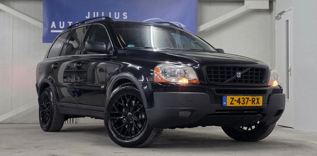 Volvo XC90 4.4 V8 Executive 7P Trekhaak Leer Premium Sound N, Auto's, Volvo, 138 €/maand, Zwart, Leder, Bedrijf
