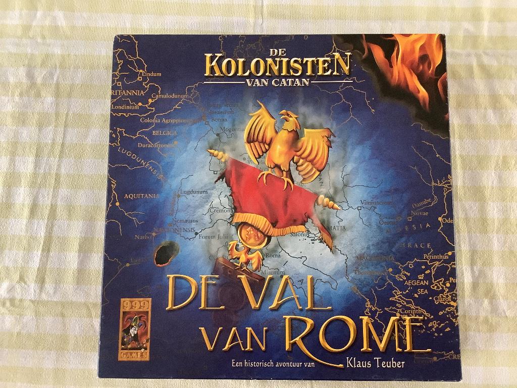 Bordspel de val van rome, Hobby en Vrije tijd, Gezelschapsspellen | Bordspellen, Drie of vier spelers, Ophalen of Verzenden, Zo goed als nieuw