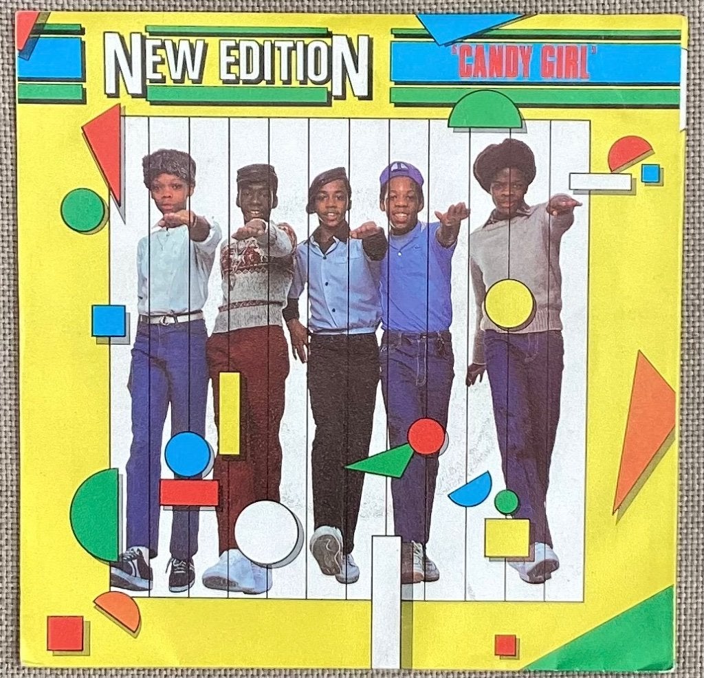 New Edition - Candy girl, Gebruikt, 7 inch, Ophalen of Verzenden, Pop