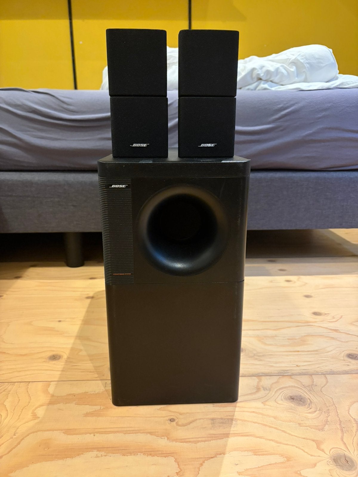 Bose Acoustimass 5 series III, Soundbar, 70 watt of meer, Zo goed als nieuw, Overige spelers