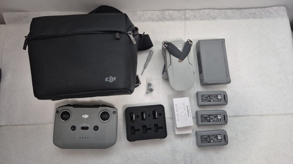 DJI Mini 2 Fly More Combo Drone, 5 tot 10 kilometer, Zo goed als nieuw, DJI, Return to Home