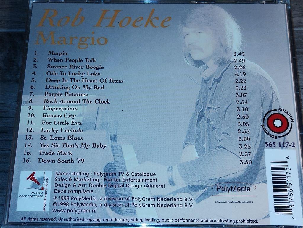 Rob Hoeke - Margio, Ophalen of Verzenden, 1980 tot heden, Zo goed als nieuw, Jazz
