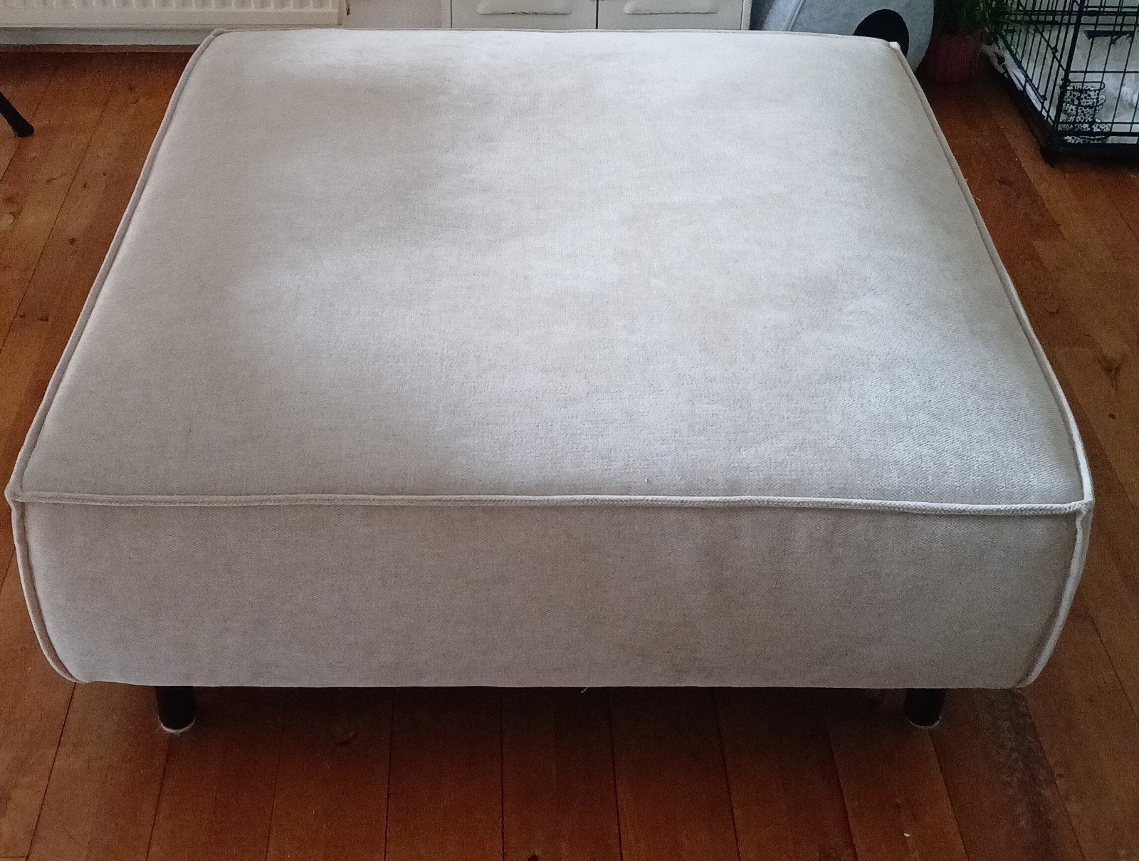 Zeer nette (praktisch ongebruikt) hocker xl, Ophalen, Zo goed als nieuw, Eenpersoons, 140 cm