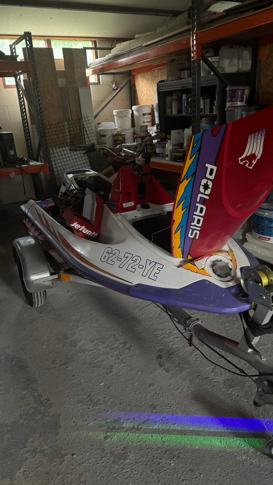Jetski polaris sl900, Watersport en Boten, Ophalen of Verzenden, Zo goed als nieuw