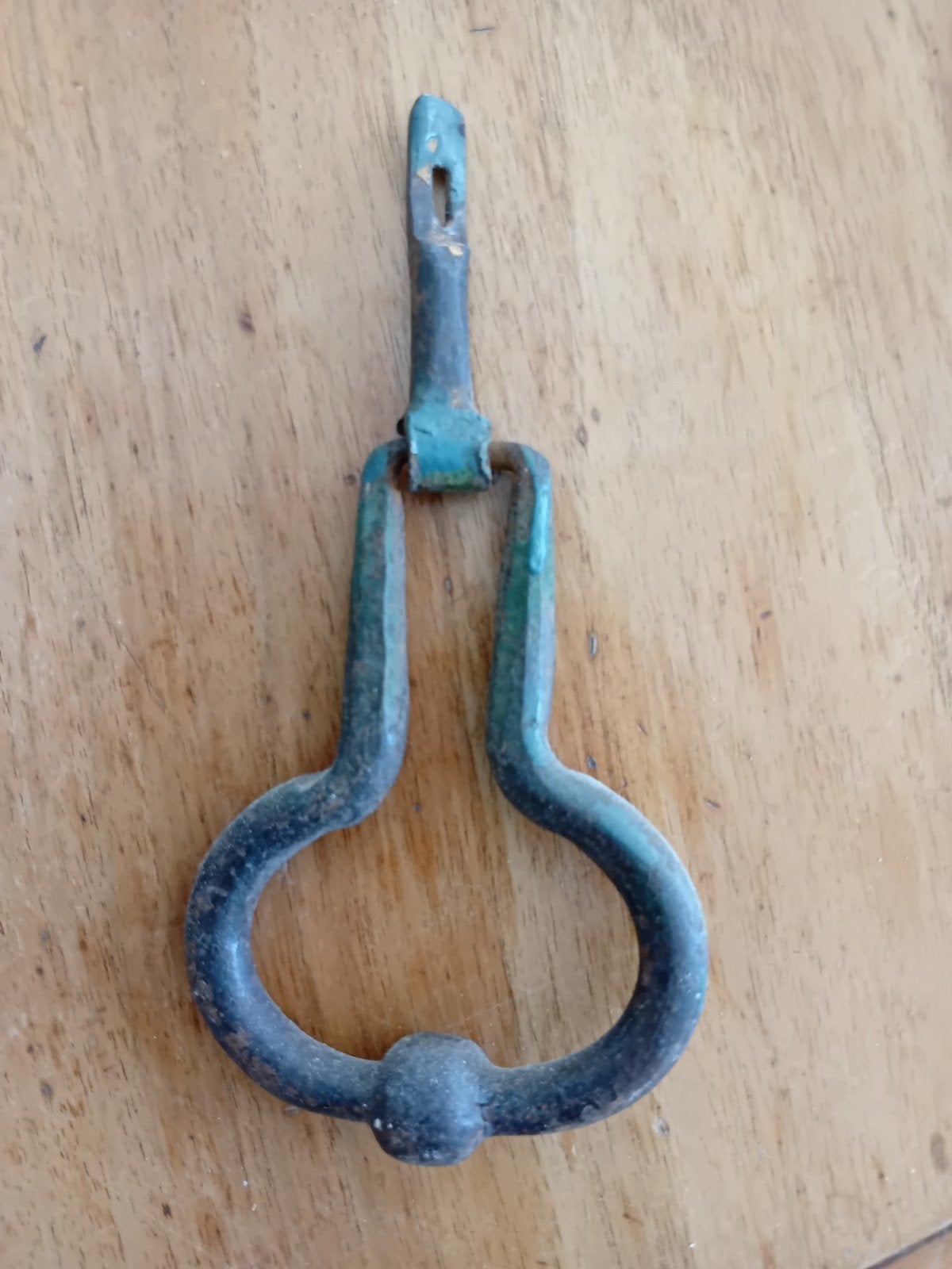 Antieke Deurklopper - Rustiek en Charmant (10x7cm), Ophalen of Verzenden