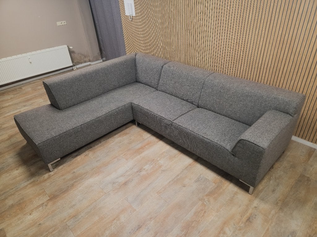 Zeer Mooi Groot Grijs Hoekbank van HET KABINET, Info@banxtel.nl, Hoekbank, Hoekbank, Ophalen of Verzenden