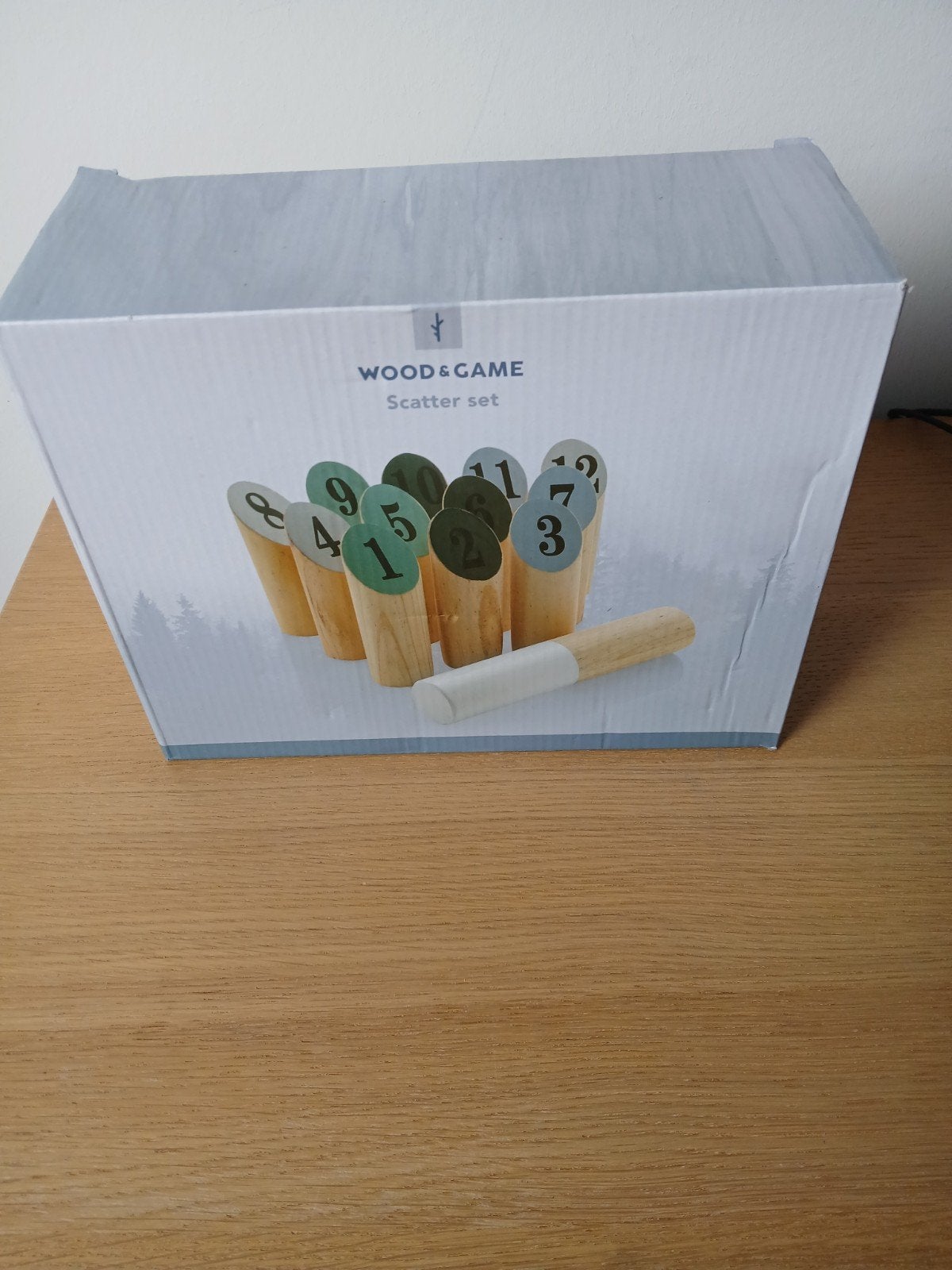 Wood & Game Scatter Set - Tactisch Houten Werpspel, Ophalen of Verzenden, Nieuw, Wood & Game, Reisspel