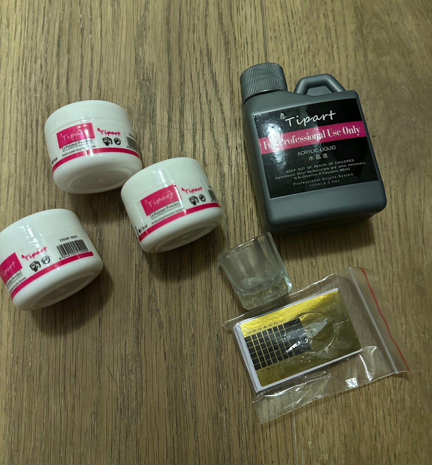 Acryl nagel poeder en kleurtjes, Ophalen, Zo goed als nieuw
