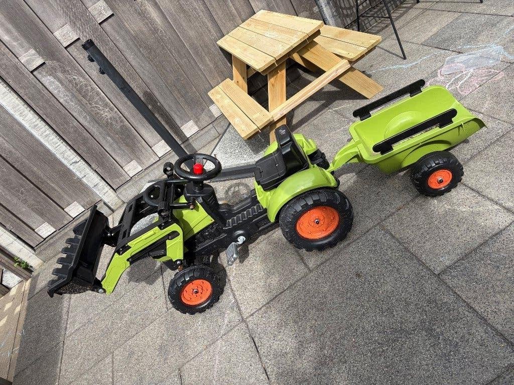Falk loop tractor, Kinderen en Baby's, Speelgoed | Buiten | Voertuigen en Loopfietsen, Ophalen, Gebruikt, Trapvoertuig