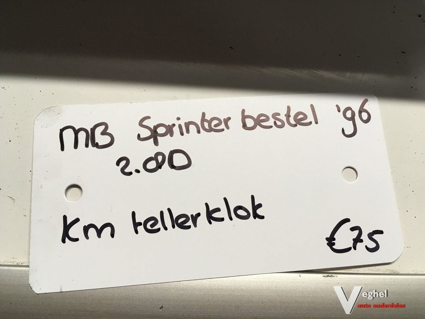 Mercedes Sprinter 2.8 Diesel 1996   Km Tellerklok, Gebruikt, -, -, Ophalen of Verzenden