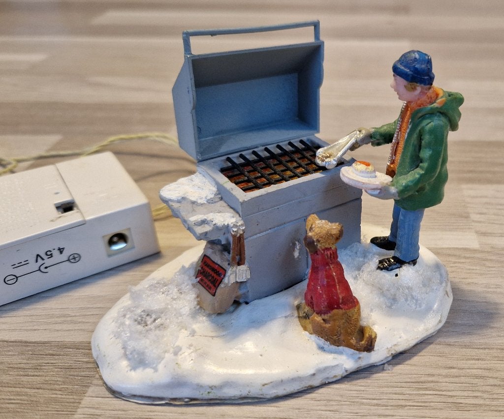 Lemax Barbecue, Ophalen of Verzenden, Gebruikt