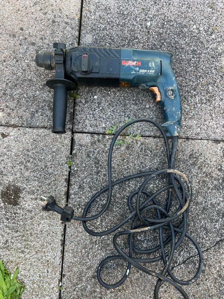 Bosch GBH 2 SR, Boor- en/of Breekhamer, Ophalen of Verzenden, Klopboormechanisme, Gebruikt