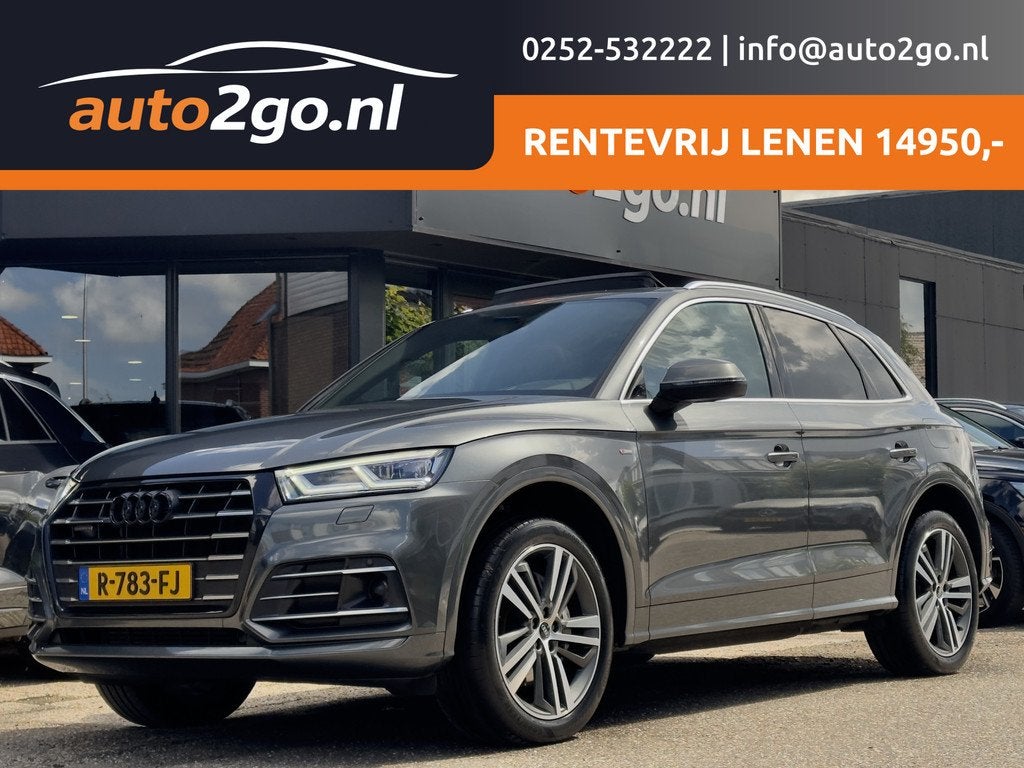 Audi Q5 55 TFSI e QUATTRO AUT7 COMPETITION 3X-SLINE PANODAK, Auto's, Audi, Te koop, Q5, 360° camera, 4x4, ABS, Achteruitrijcamera