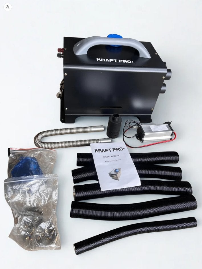 diesel heater 5kw 12v incl afstandsbediening camper caravan, Ophalen, 30 tot 80 cm, ., .