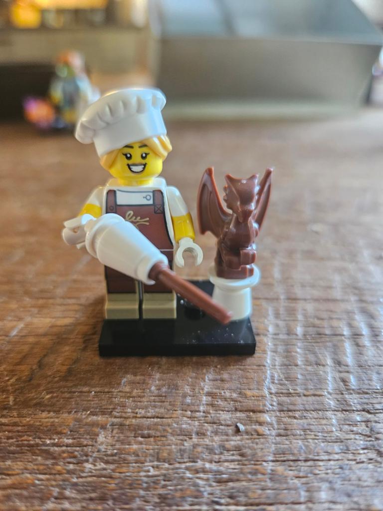 LEGO 71052  Minifiguren - Chef chocolade, Lego, Ophalen of Verzenden, Zo goed als nieuw, Minifiguur