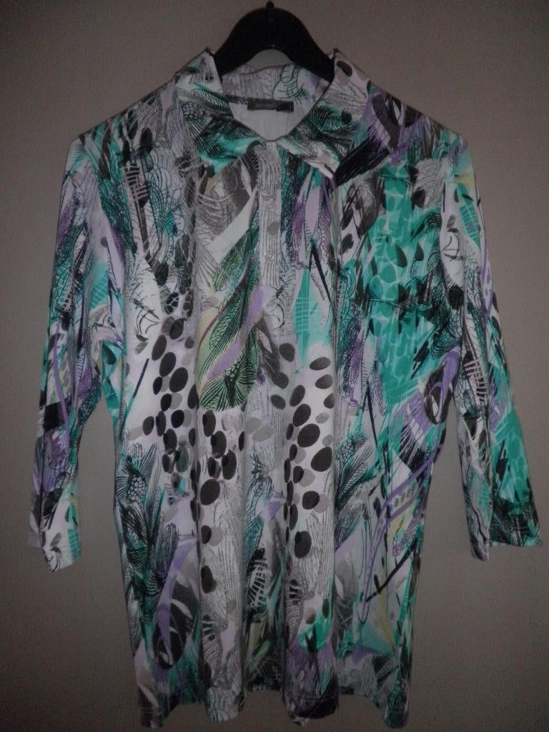 nieuwe meerkleurige blouse, Marinello, maat L, Kleding | Dames, Marinello, Ophalen of Verzenden, Nieuw, Maat 42/44 (L)