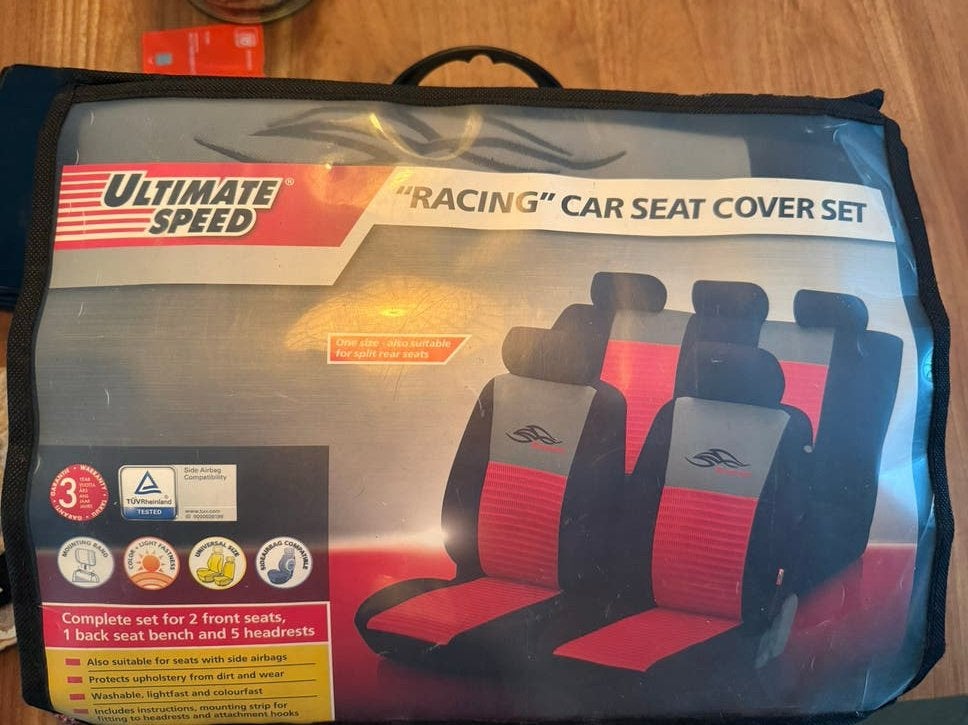 Ultimate Speed "Racing" Autostoelhoesset - Nieuw, Ophalen of Verzenden, Nieuw