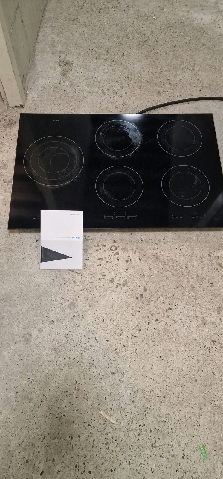 Inductie kookplaat ETNA, Ophalen, 4 kookzones, Zo goed als nieuw, Inbouw
