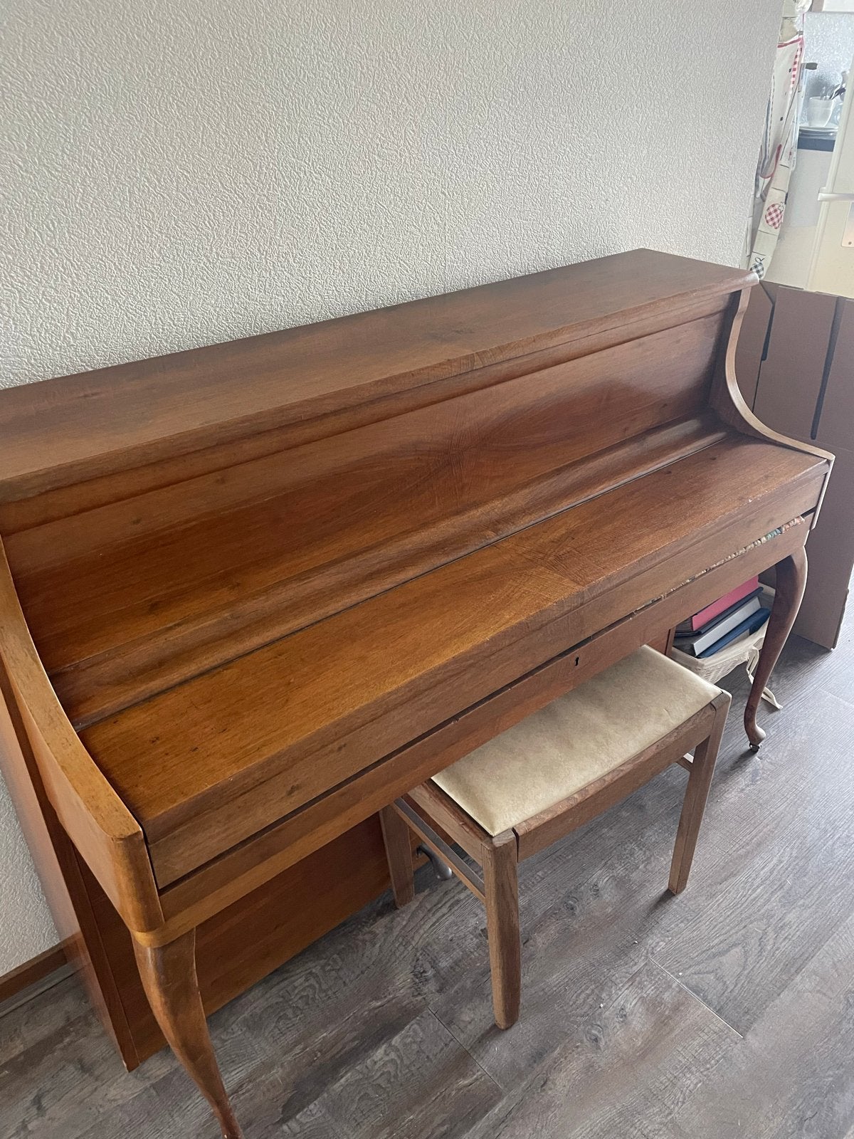Rippen Piano - Ede Holland - Bruin, Ophalen, Gebruikt, Bruin, Piano