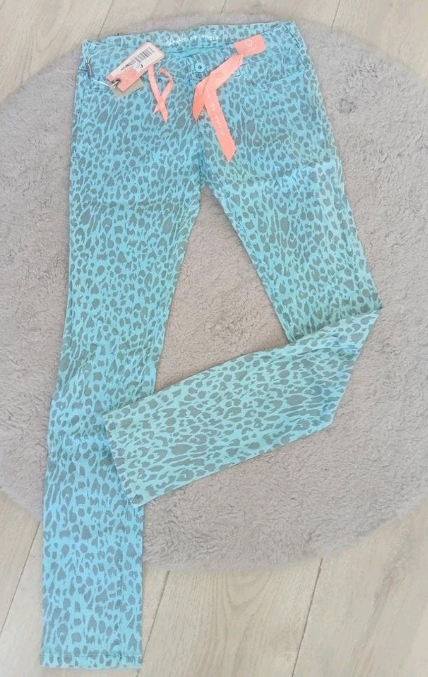 Dames jeans broek W28 circle of trust LODI panterprint mint, Kleding | Dames, Ophalen of Verzenden, Nieuw