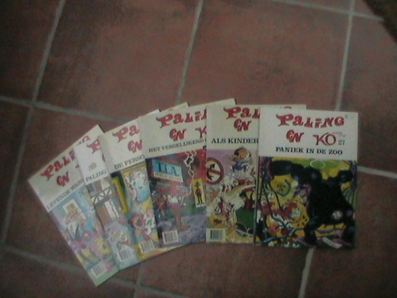 paling en ko nr 2-6-12-13-15-18-19-20-22-24-34-36-38, Boeken, Stripboeken, Zo goed als nieuw, Meerdere stripboeken, Verzenden