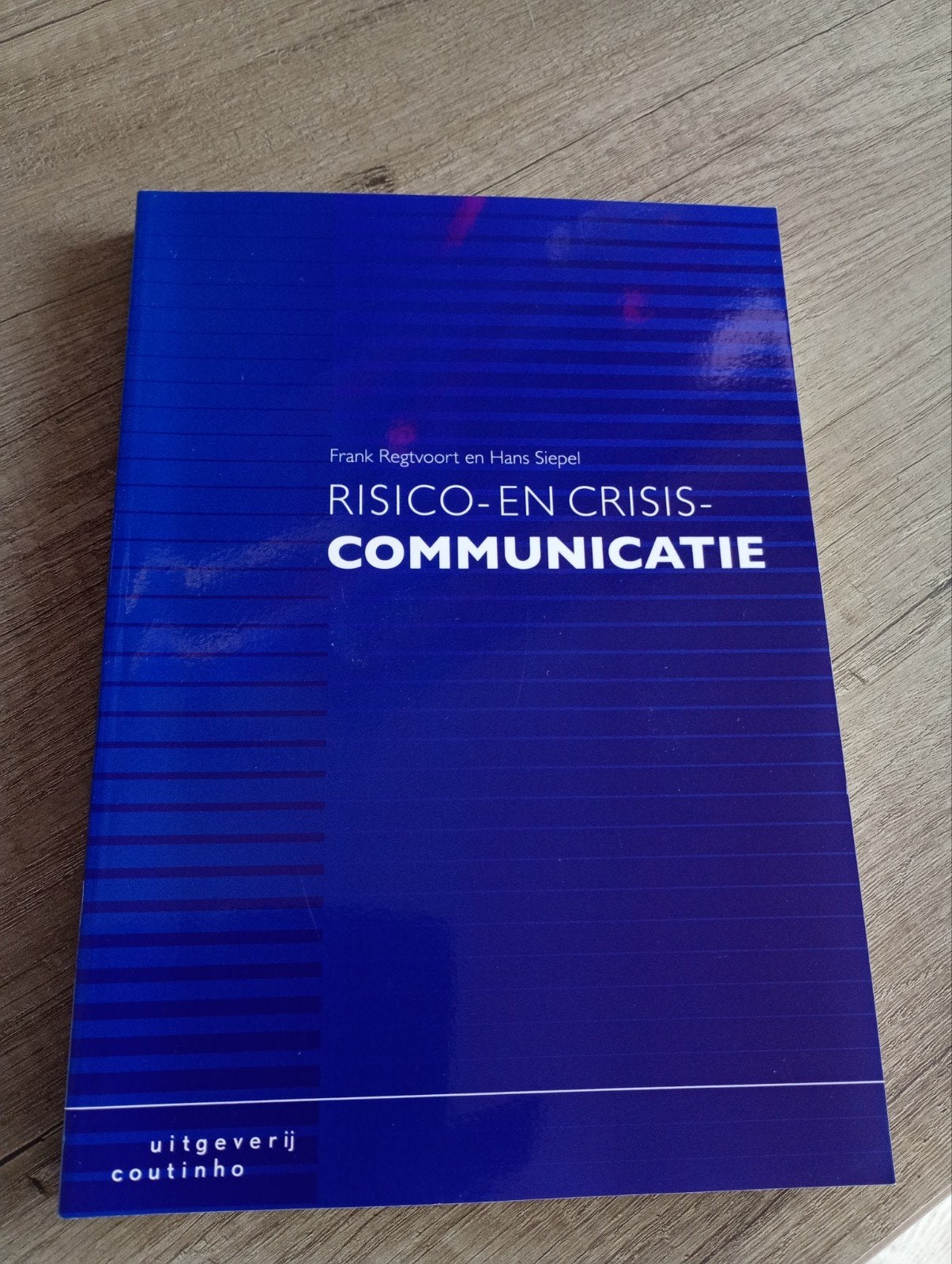 Risico- en Crisiscommunicatie Frank Regtvoort & Hans Siepel, Frank Regtvoort en Hans Siepel, Zo goed als nieuw, Gamma, HBO