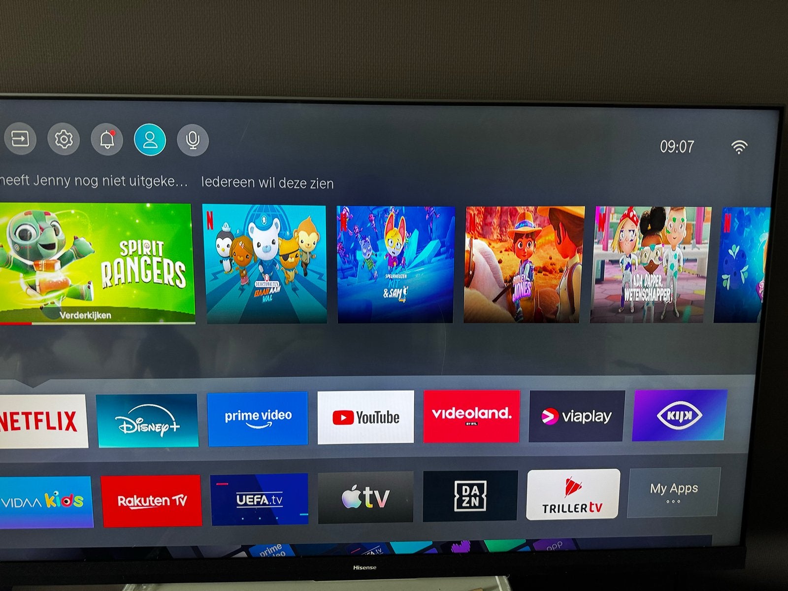 Hisense 55U8QF – 55 inch 4K ULED Smart TV – 120Hz, Ophalen, LED, 50 Hz, Zo goed als nieuw