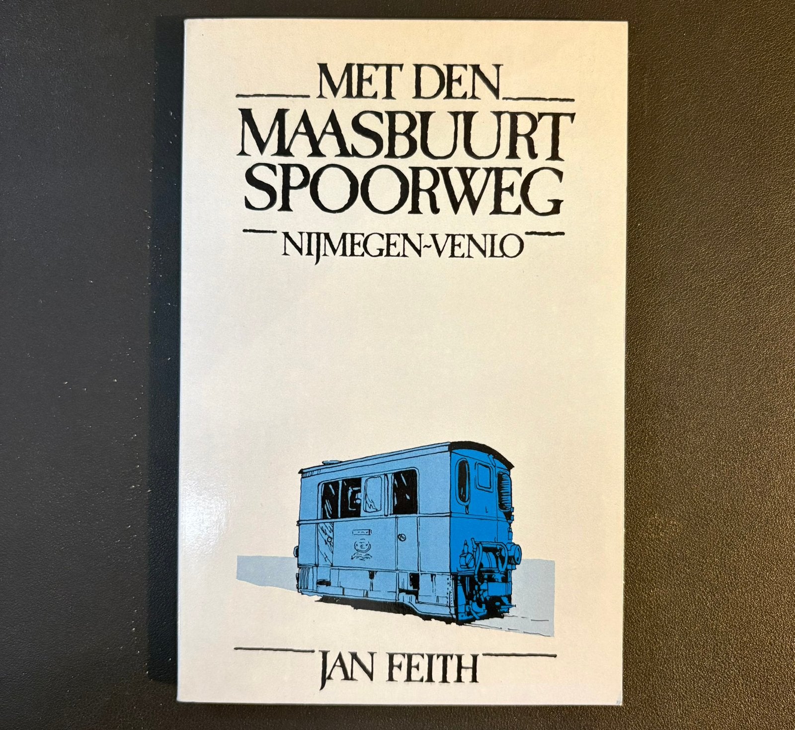 Met den Maasbuurtspoorweg Nijmegen-Venlo (1981), Ophalen of Verzenden, Zo goed als nieuw, Tram, Boek of Tijdschrift