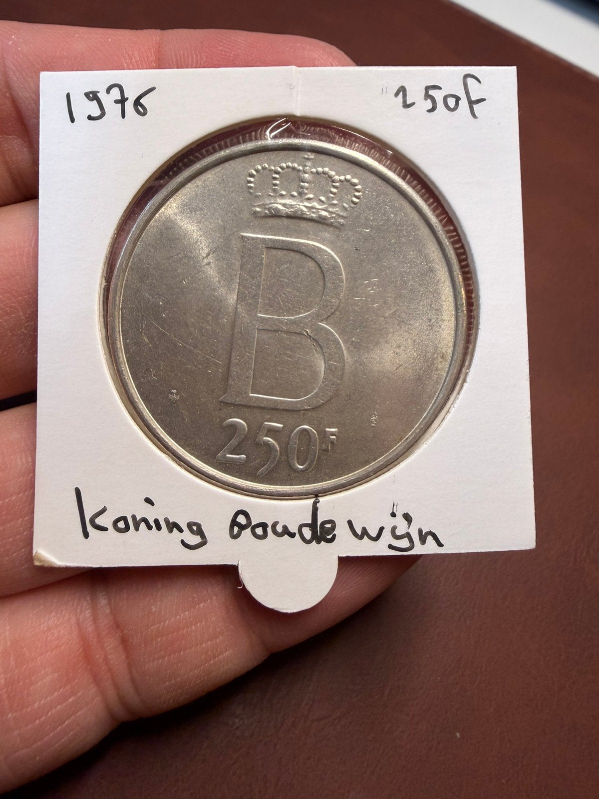 België – 250 Frank 1976, Verzenden