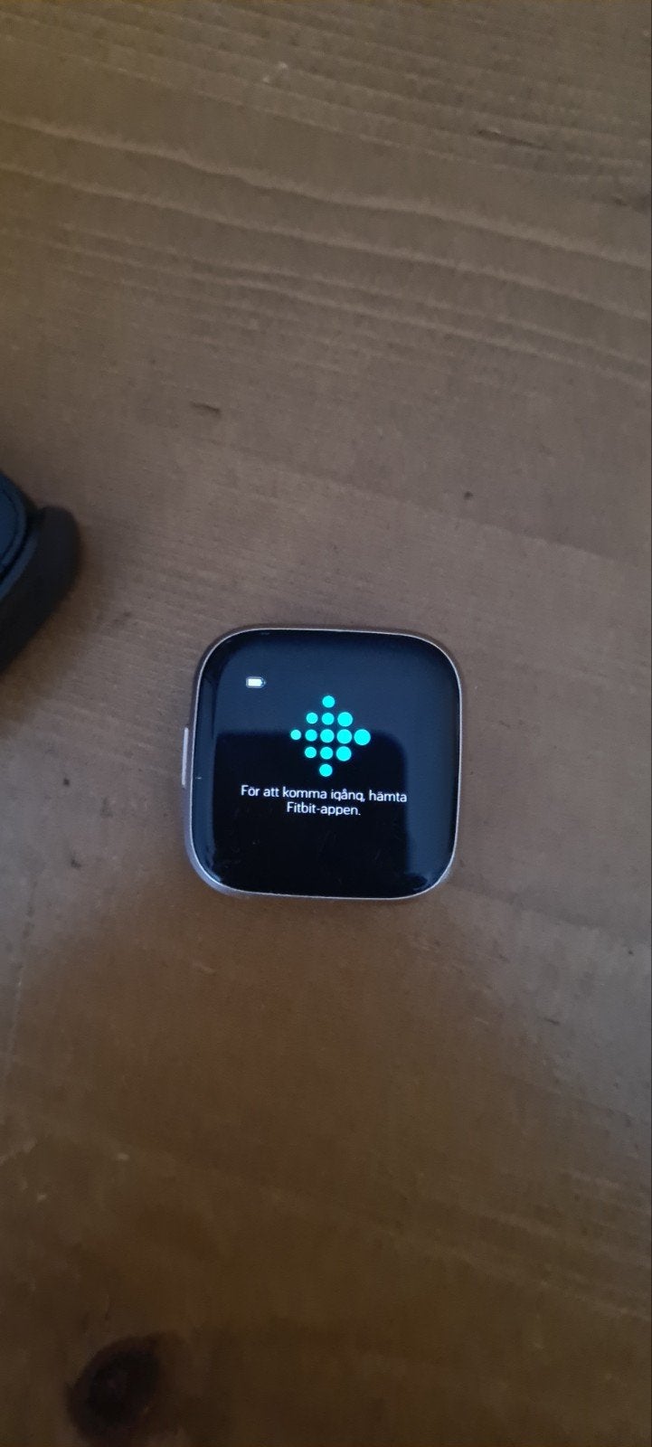 Fitbit Versa 2 Smartwatch met Oplader, Gebruikt, Zwart, Ophalen of Verzenden, Fitbit