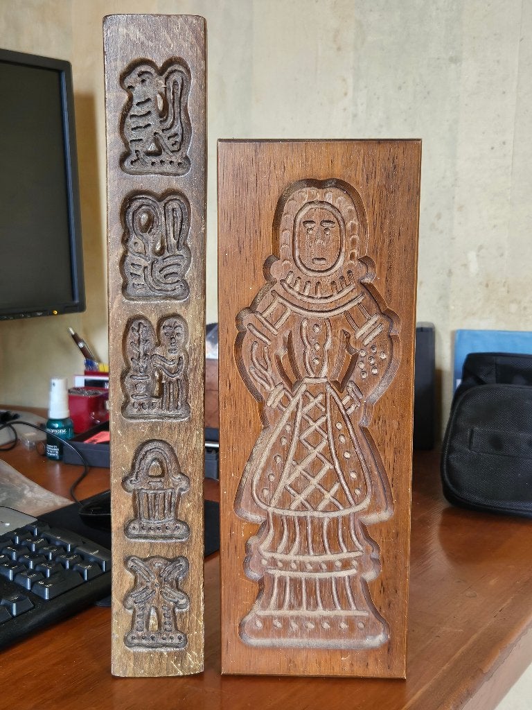 Antiek houten speculaas mallen, Antiek en Kunst, Antiek | Keukenbenodigdheden, Ophalen of Verzenden