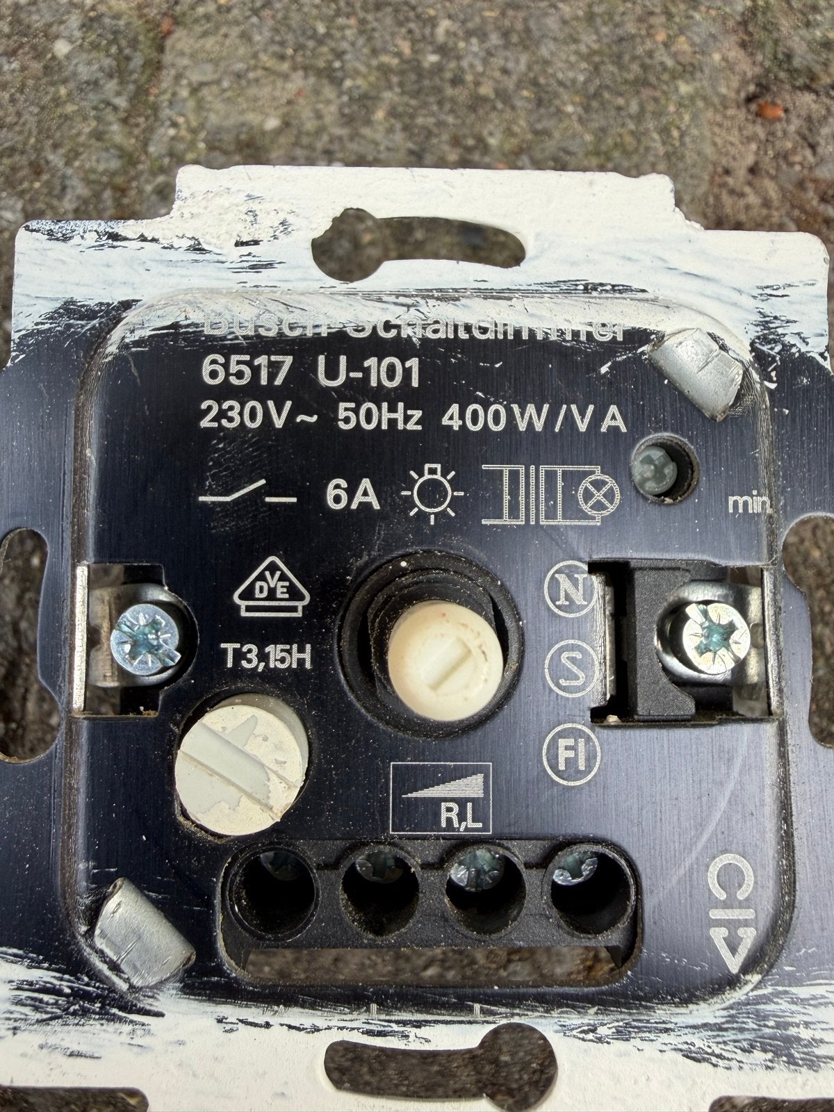 Busch-Jaeger Dimmers 6517 U-101 en 6513 U-102 (9 stuks), Ophalen of Verzenden, Gebruikt, Busch-Jaeger, Dimmer