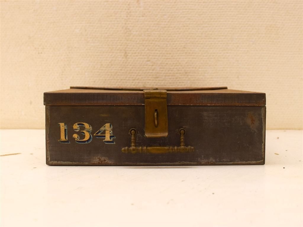 Metalen Geldlade uit een bank 51961, Ophalen of Verzenden