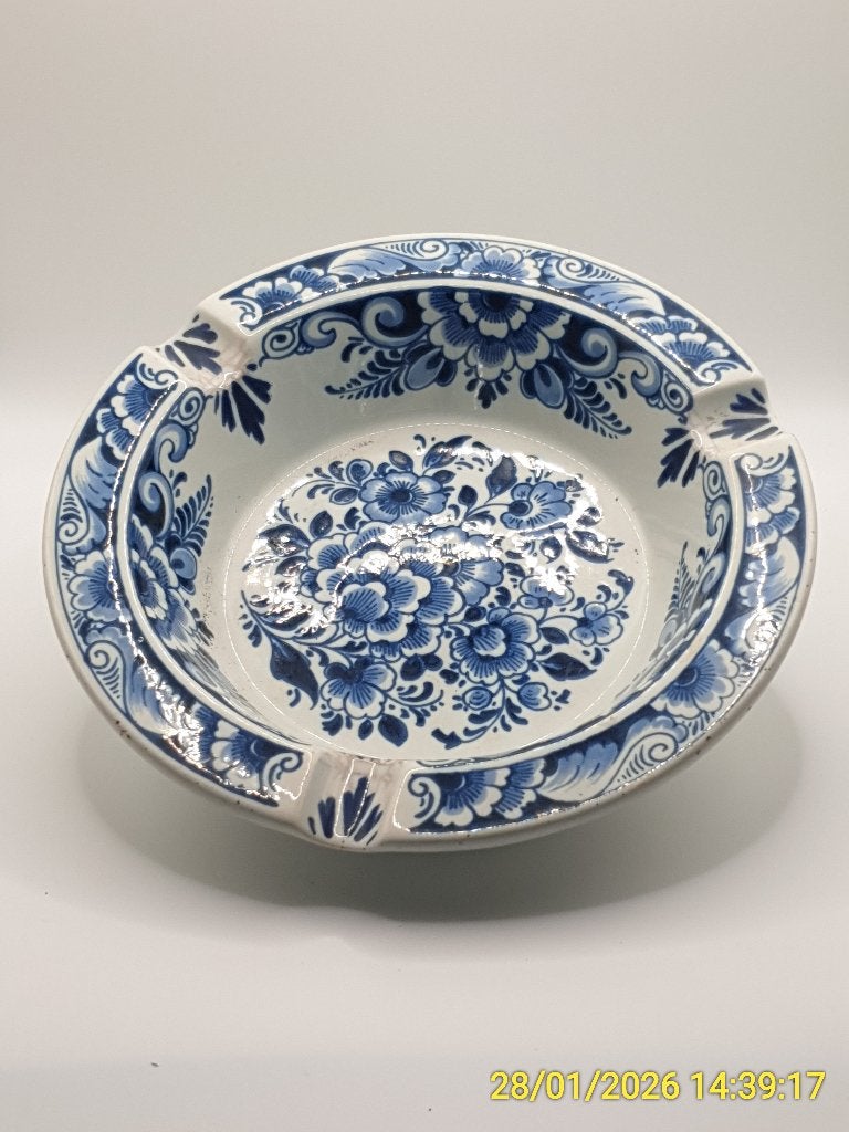 Delfts Blauw Asbak 850 2, Antiek en Kunst, Ophalen of Verzenden