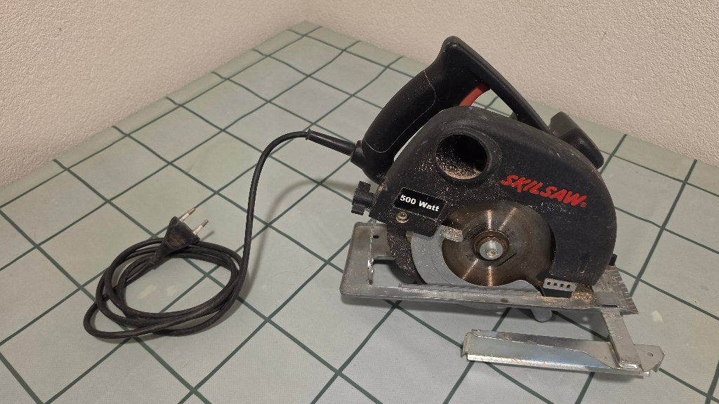 Circelzaag, Gebruikt, Cirkelzaag, 70 mm of meer, Minder dan 600 watt