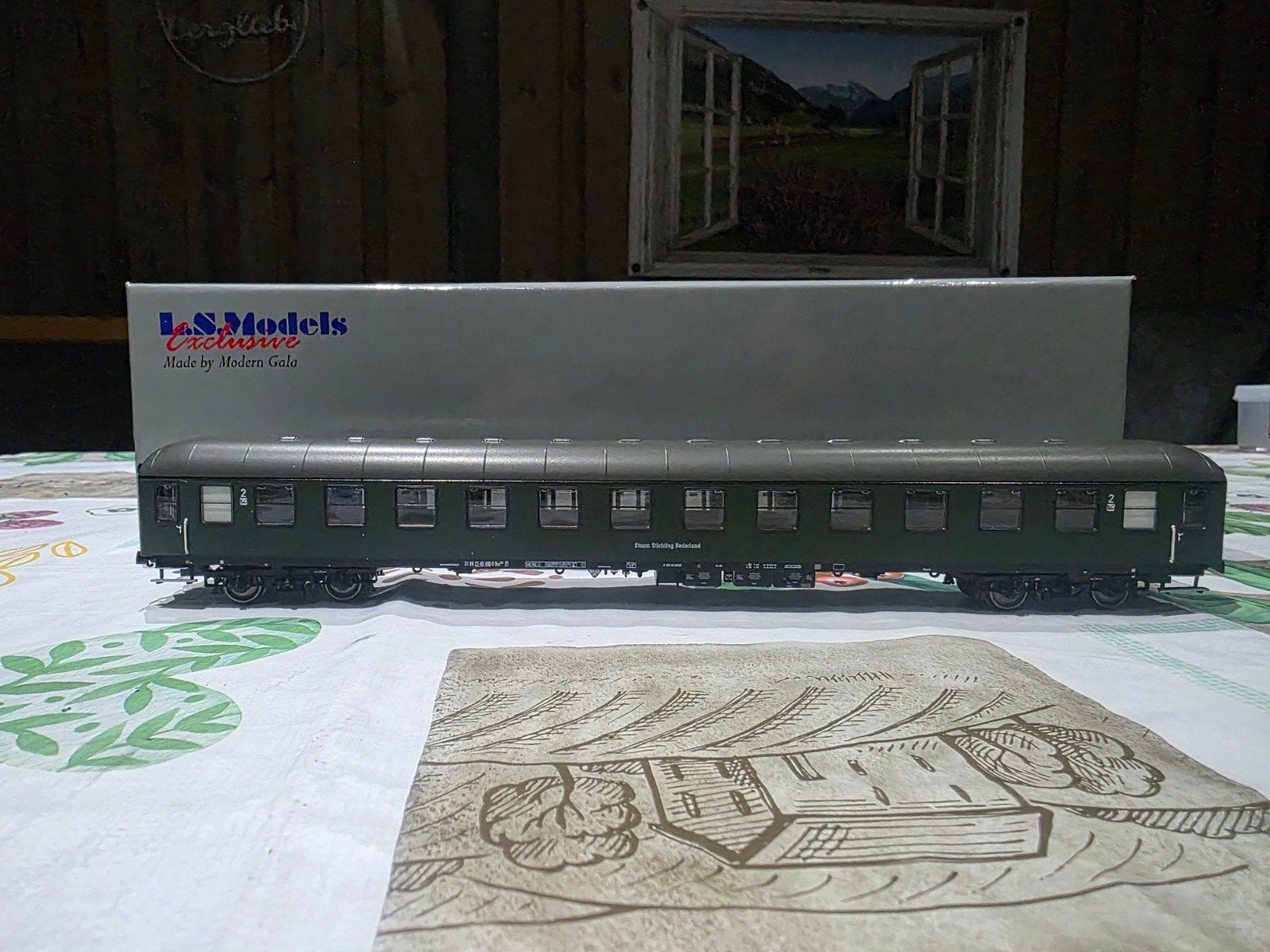L.S. Models Stoom Stichting Nederland SSN BM232 Rijtuig, Hobby en Vrije tijd, Overige merken, Gelijkstroom, Ophalen of Verzenden