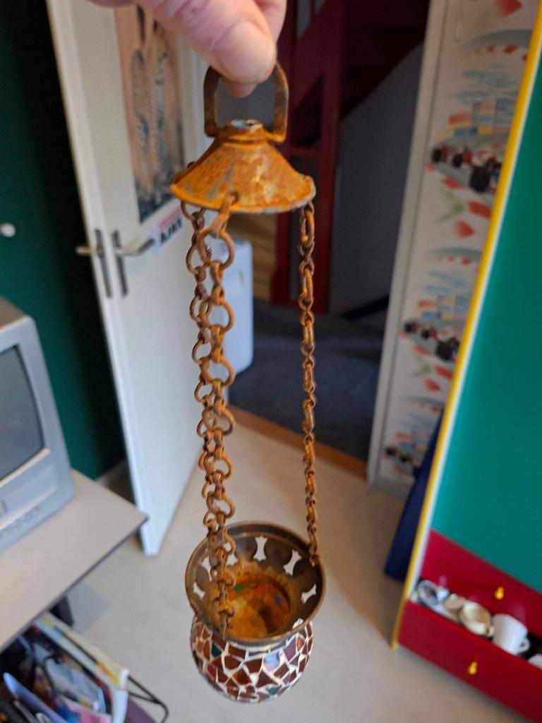 godslamp, Antiek en Kunst, Antiek | Religie, Ophalen of Verzenden