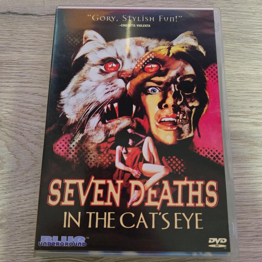 Seven Deaths in the Cat's Eye (Blue Underground) 4 = 3 ACTIE, Vanaf 16 jaar, Ophalen of Verzenden, Zo goed als nieuw, Overige genres