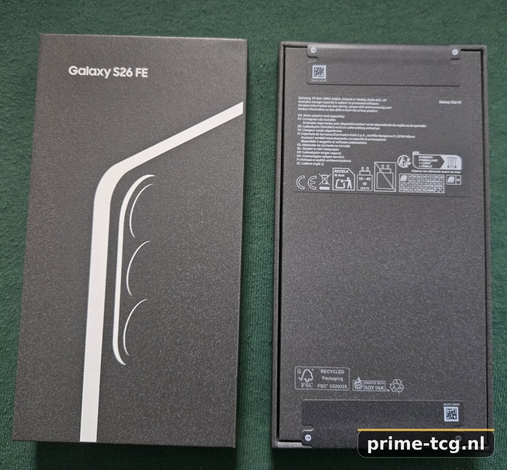 Samsung Galaxy S26 FE 128GB Zwart – Nieuw in Doos, Ophalen, Overige modellen, Zwart, Nieuw