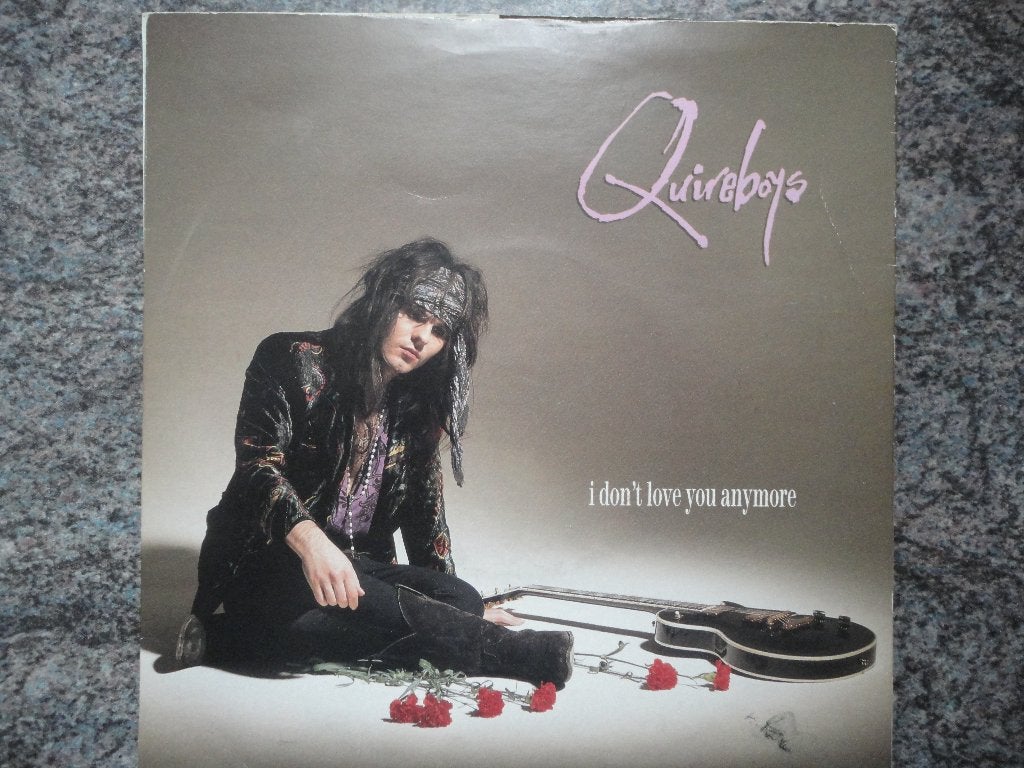 Quireboys - I don't love you anymore UK 1990 FH, Gebruikt, Fotohoes, 7 inch, Ophalen of Verzenden