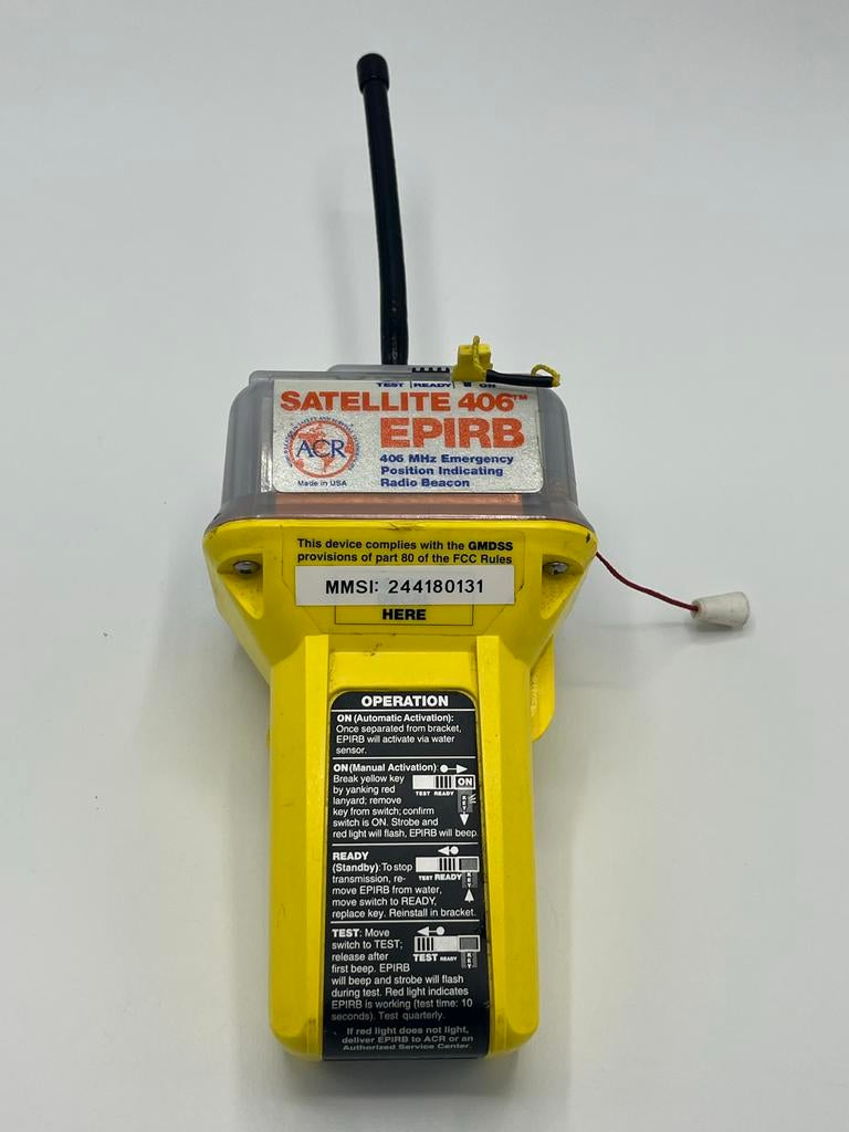 EPIRB ACR Satellite 406 EPIRB - Getest en Goed Werkend, Watersport en Boten, Ophalen of Verzenden, Gebruikt, Overige typen