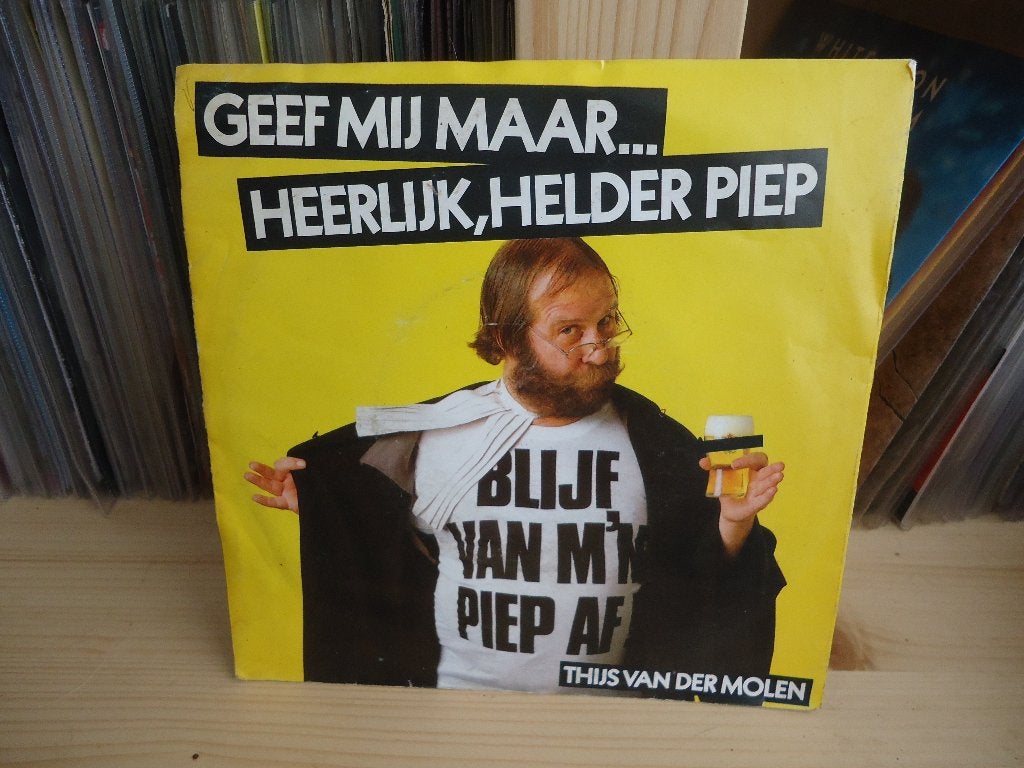 7" Single Thijs Van Der Molen - Geef Mij Maar....Heerlijk, H, Gebruikt, 7 inch, Ophalen of Verzenden, Overige typen