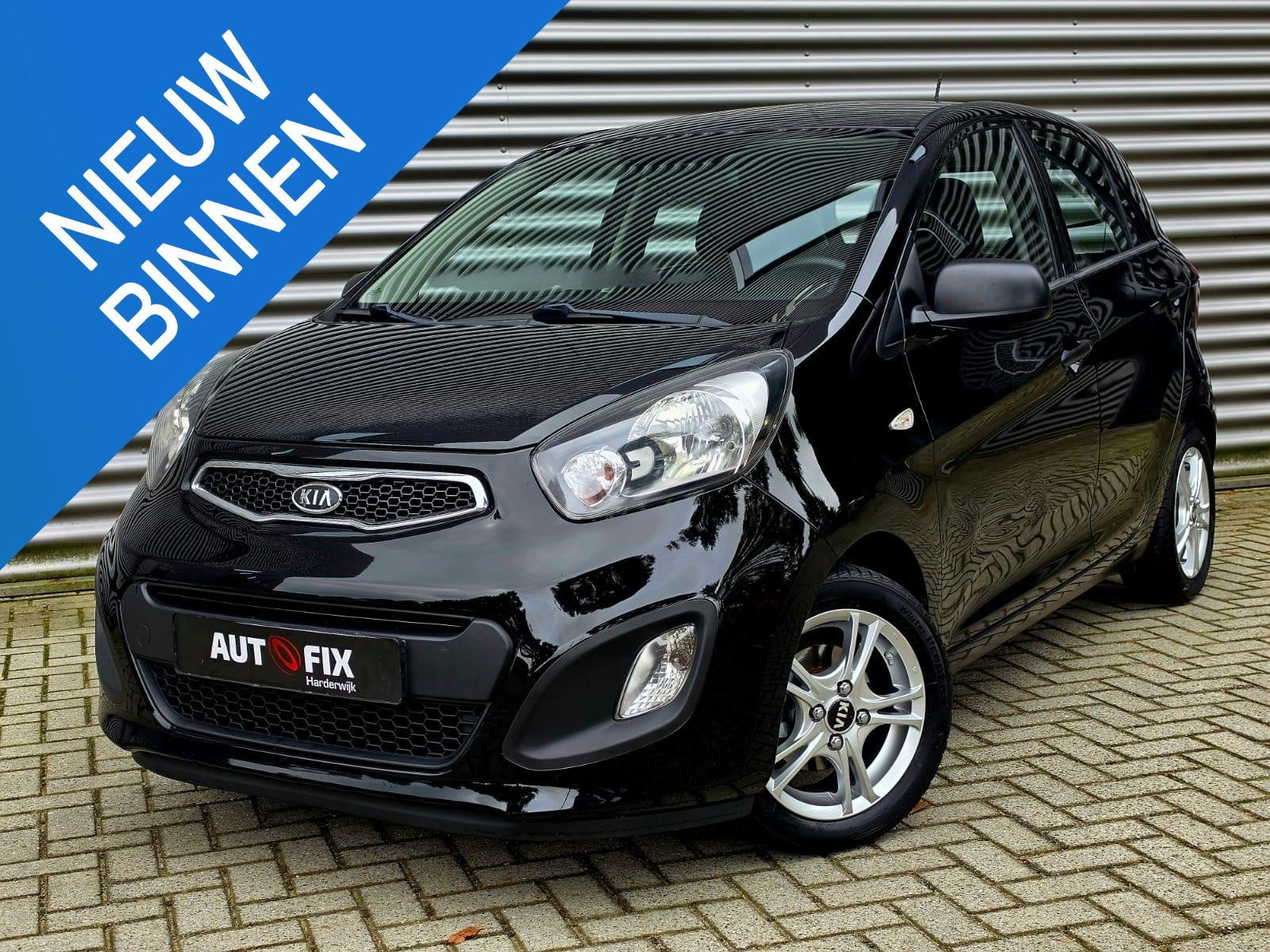 Kia Picanto 1.0 CVVT Comfort Pack Elek. Ramen / Airco / 5Drs, Auto's, Voorwielaandrijving, Euro 5, Stof, Gebruikt