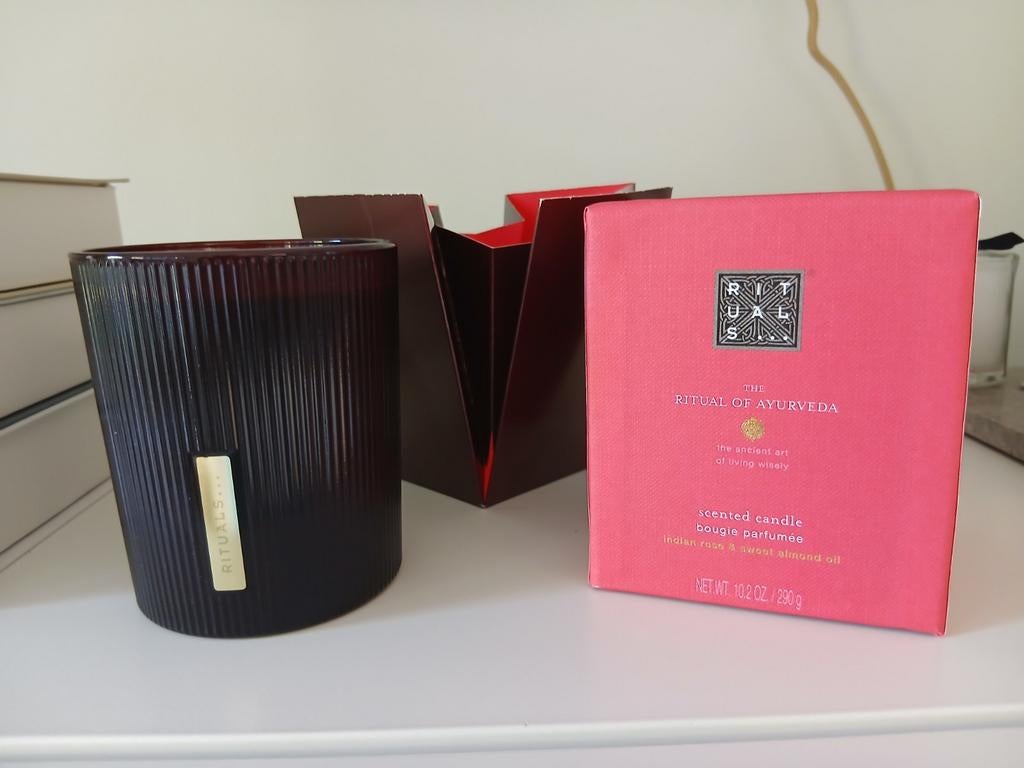 Nieuwe Rituals Ritual of Ayurveda candle voor 12,50 euro, Huis en Inrichting, Ophalen of Verzenden, Nieuw, Overige materialen