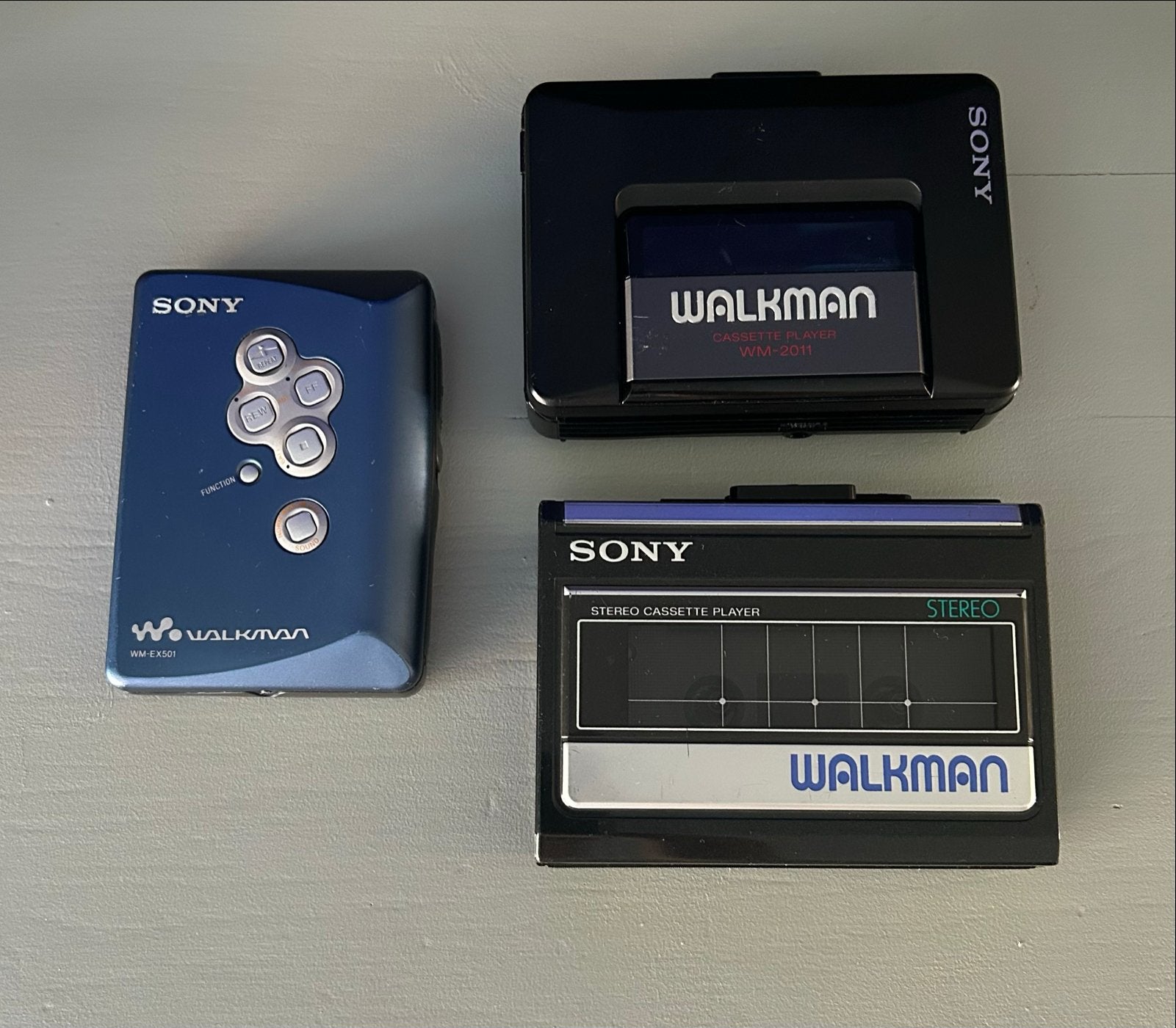 3x Sony Walkman - Werking Onbekend, Ophalen of Verzenden, Walkman