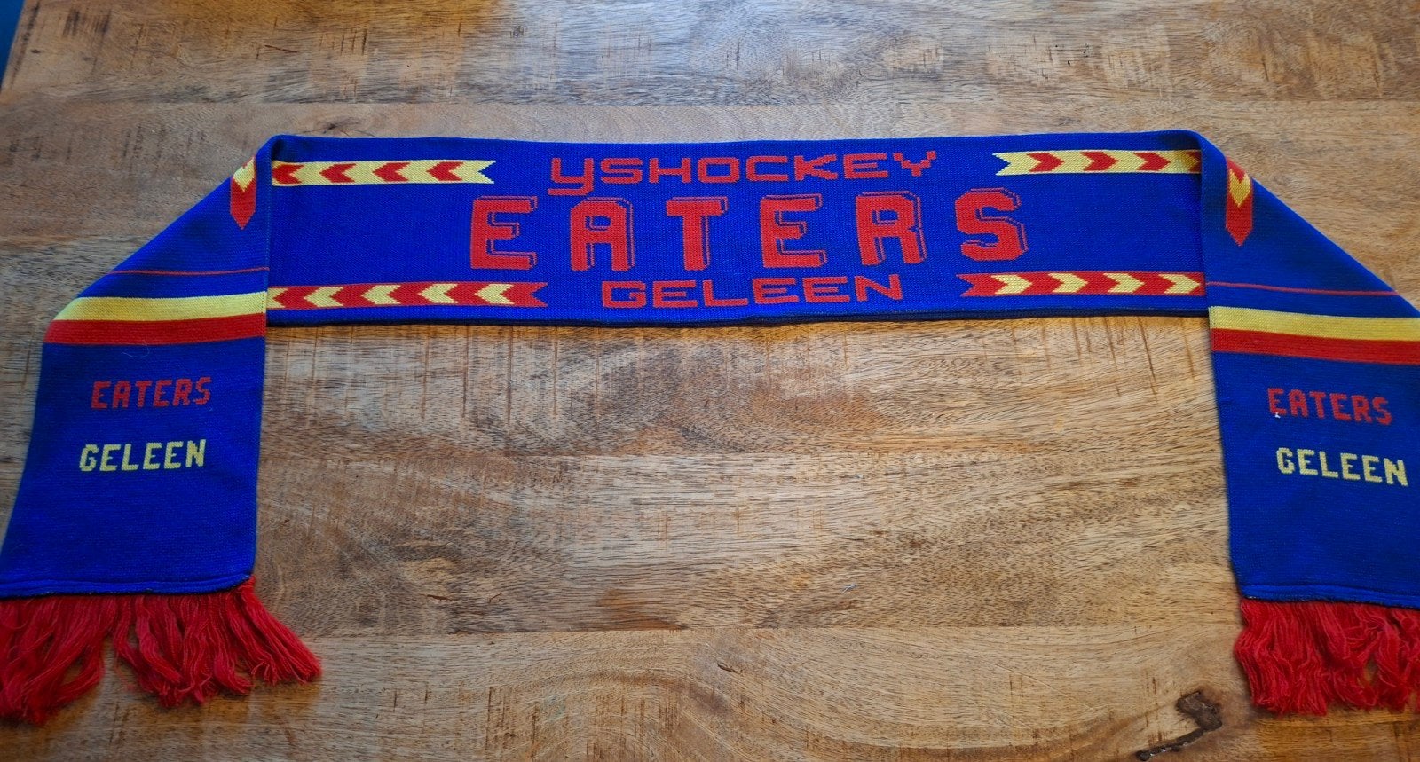 Fansjaal ijshockey Eaters Geleen, Ophalen of Verzenden, Gebruikt, Kleding