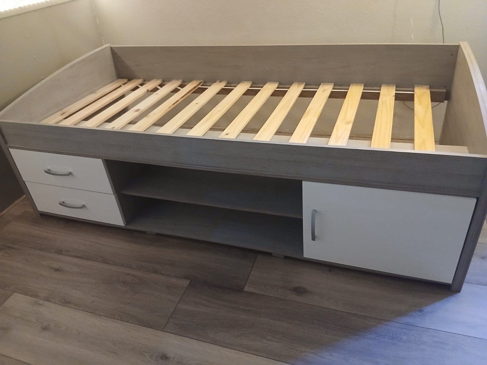 Eenpersoonsbed met opbergruimte, Ophalen, Gebruikt, 90 cm, Eenpersoons