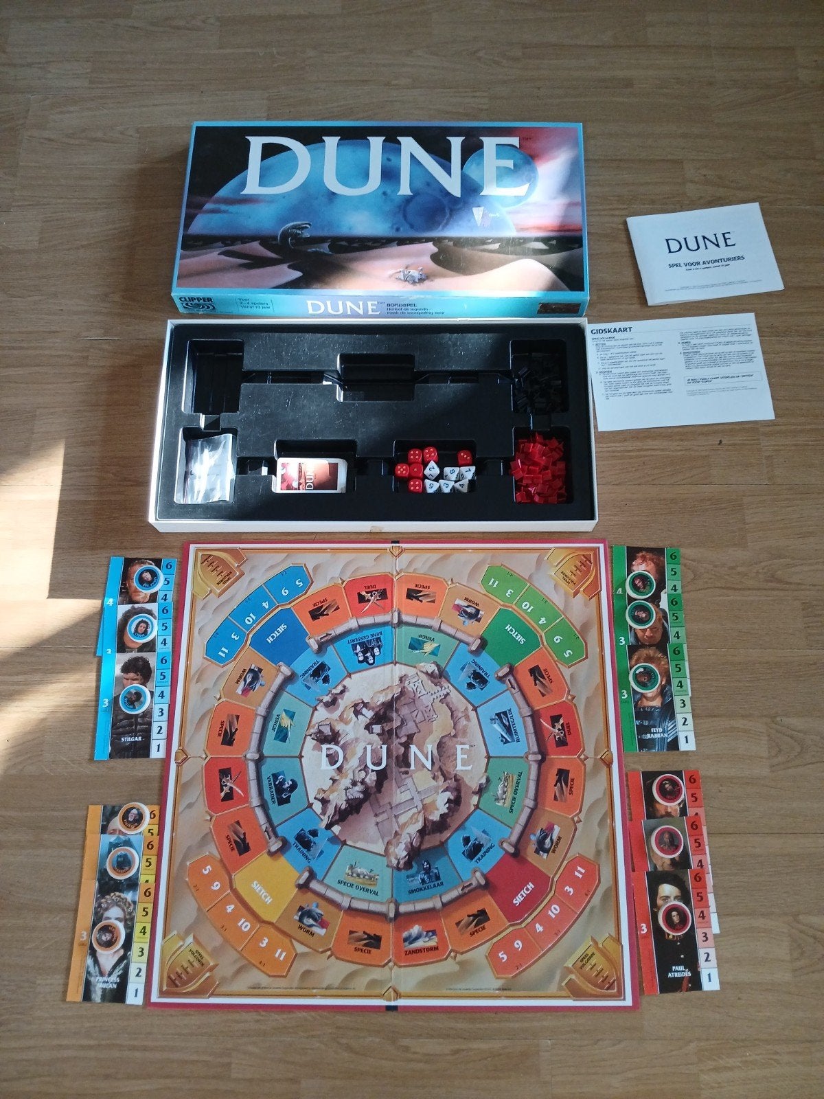 Dune Bordspel - Klassiek Strategisch Spel, Hobby en Vrije tijd, Gezelschapsspellen | Bordspellen, Vijf spelers of meer, Ophalen