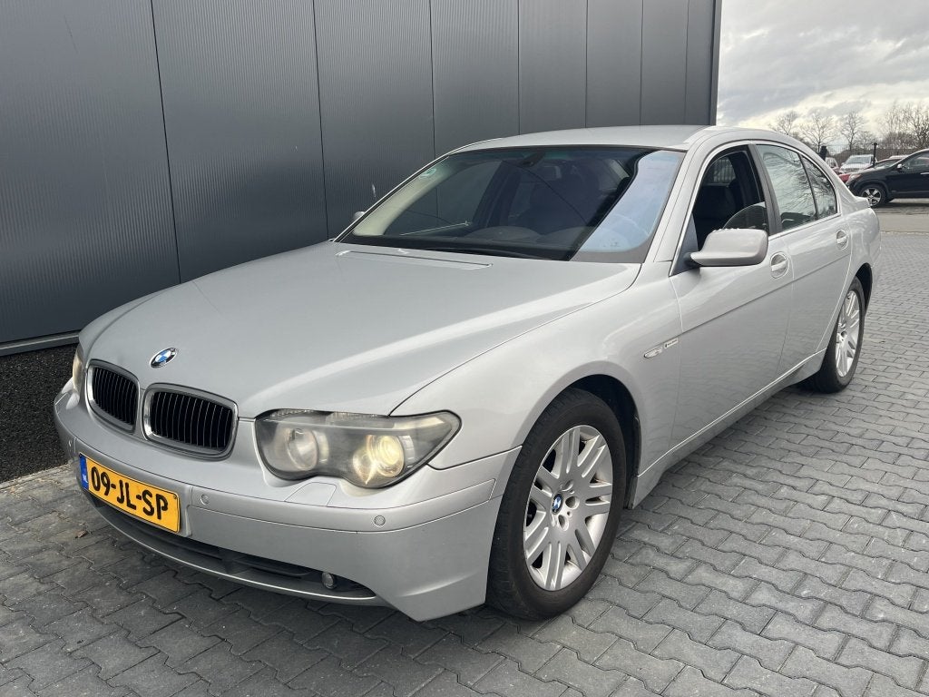 BMW 7 Serie 735i V8 Executive 2002 AUTO MET WERK (bj 2002), Automaat, Gebruikt, 8 cilinders, Leder en Stof