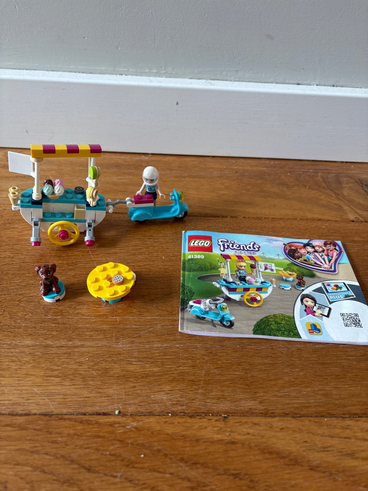 Lego Friends 41389 IJskar met scooter en figuur, Gebruikt, Lego, Friends, Ophalen of Verzenden